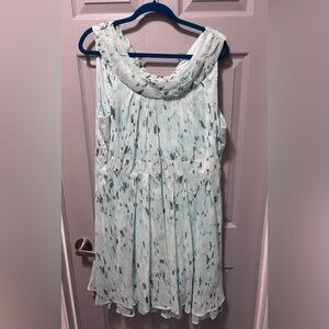 Summer mid-length sleeveless dress mint green brand new never worn